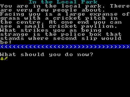 Running screen