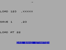 Running screen