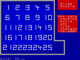 Running screen