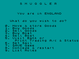 Running screen