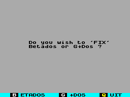 Running screen