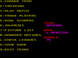 Running screen