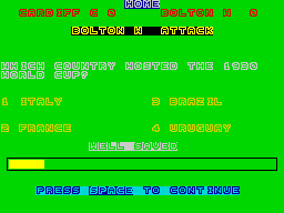 Running screen