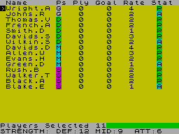 Running screen