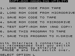 Running screen