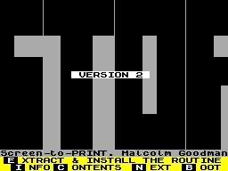 Running screen