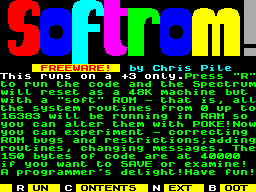Running screen