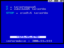 Running screen