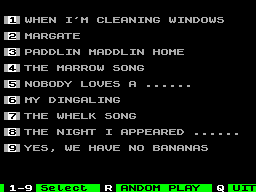 Running screen
