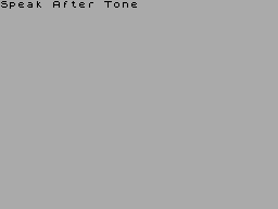 Running screen