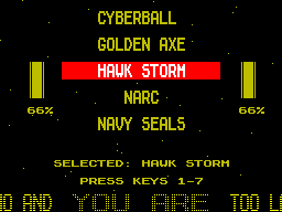 Running screen