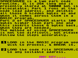 Running screen