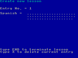 Running screen