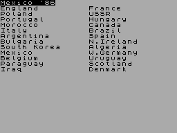 Running screen