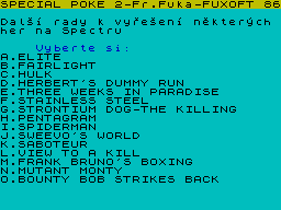 Running screen