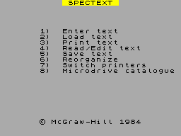 Running screen