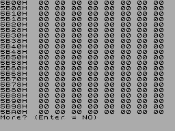 Running screen