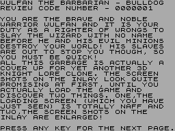 Running screen