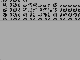 Running screen