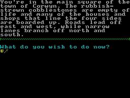 Running screen
