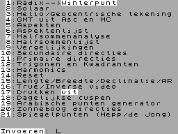 Running screen