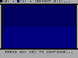 Running screen