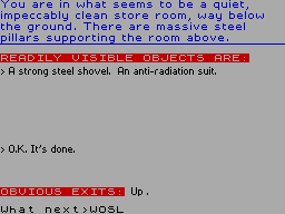 Running screen