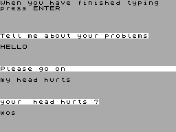 Running screen