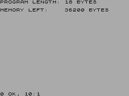 Running screen