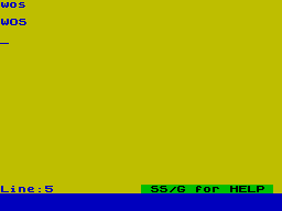 Running screen