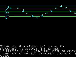 Running screen