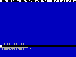 Running screen