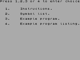 Running screen