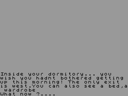 Running screen