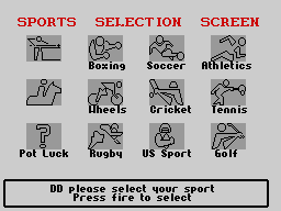 Running screen