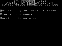 Running screen