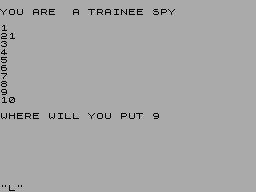 Running screen