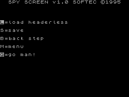 Running screen
