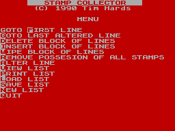 Running screen