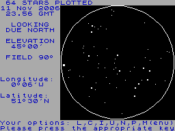 Running screen