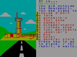 Running screen