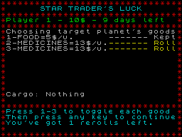 Running screen