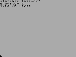 Running screen