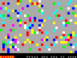 Running screen