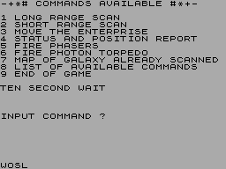 Running screen