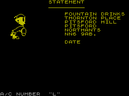 Running screen