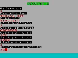 Running screen