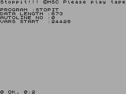 Running screen