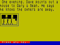 Running screen