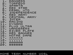 Running screen